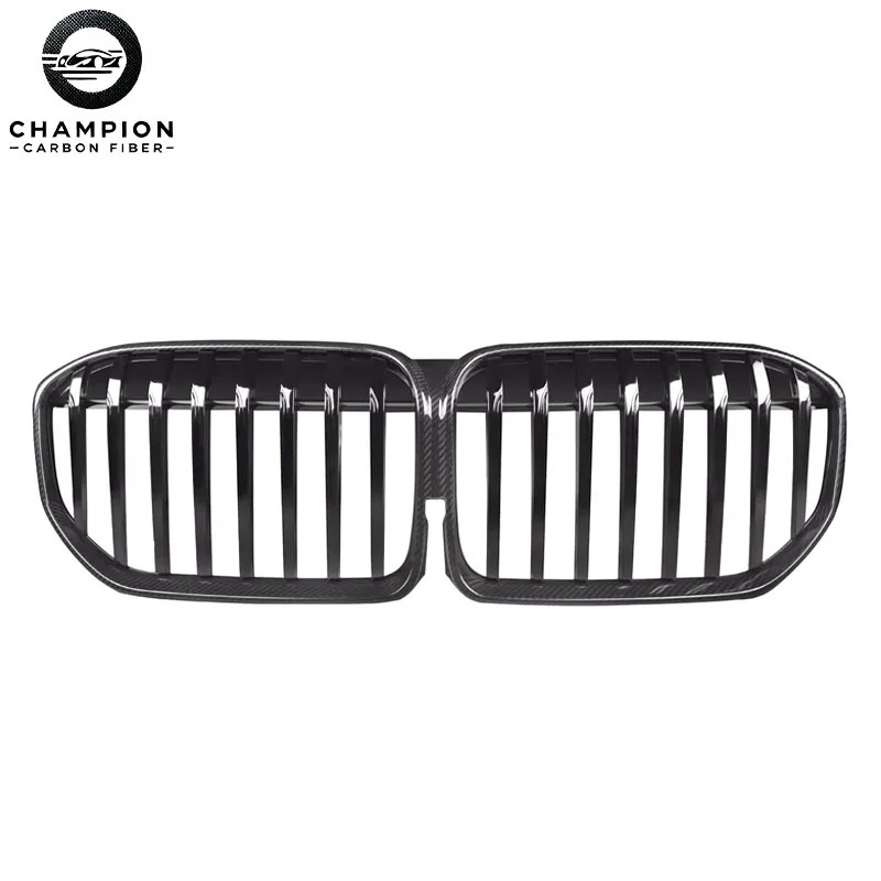 For G11 G12 730 740 750li 2019 2020 2021 2022 Modified Carbon Fiber Grille Bumper Automotive Exterior Accessories